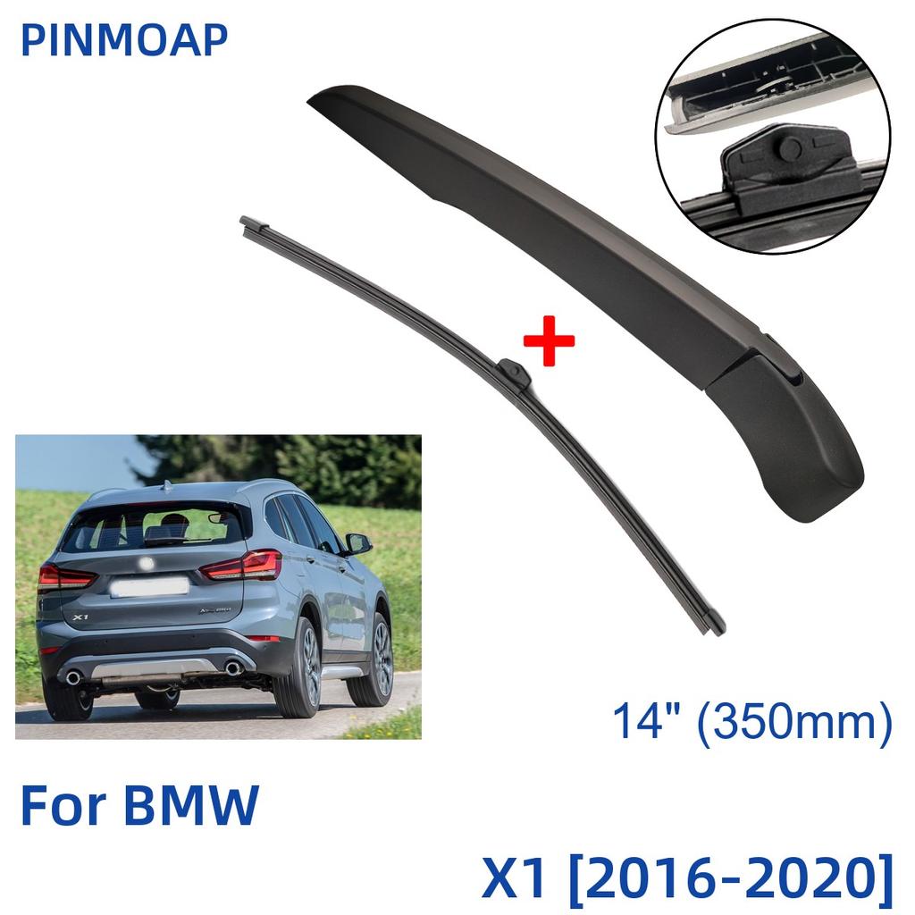 Комплект щеток и рычагов заднего стеклоочистителя 14 дюймов, 350 мм для BMW X1 2016-2020, лобовое стекло, лобовое стекло, задняя дверь, щетка для дождя