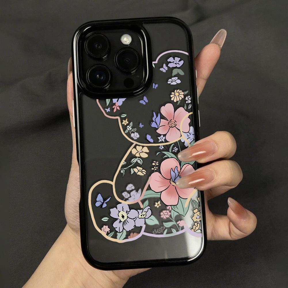 Акриловый чехол для телефона для iPhone 11 12 13 14 Pro 12 14 16 Pro Max для Samsung A16 A36 A56 S24 FE Высококачественный расписной противоударный чехол для мобильного телефона