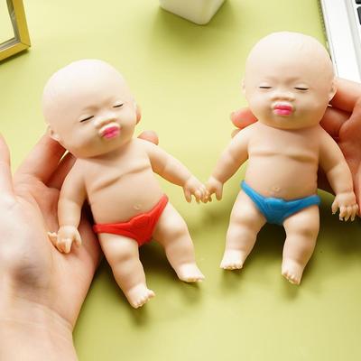 НОВАЯ Антистрессовая Черная Кукла Щипать Веселье Африканская Ладонь Маленькая Кукла Странная Интересная Смешная Уродливая Кукла Медленно Восстанавливающаяся Вентиляционная Игрушка