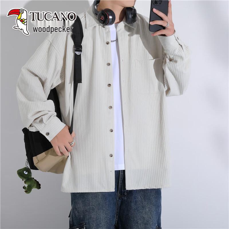 Tucano Men's American-Style Casual Long-Sleeve Shirt