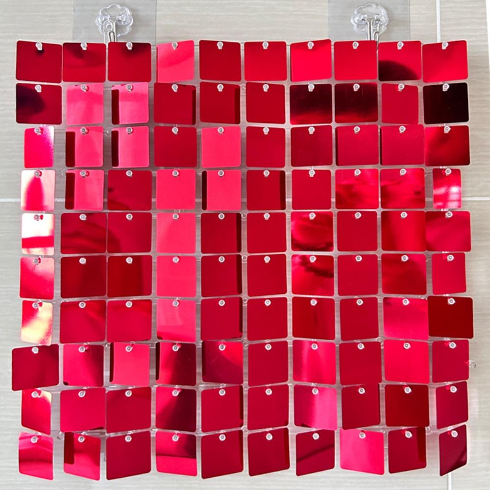 Baby Shower Sequin Backdrop Glitter Square Backdrop Decoration Panels New Sequin Panel Wall Decor