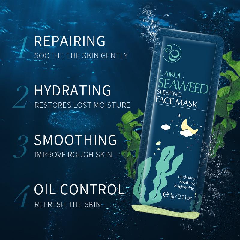 Сакура, морские водоросли, маска для лица, уход за кожей, центелла, улитка, коллагеновая маска для лица, маски для сна, красота, корейские продукты по уходу за кожей