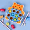Деревянная игрушка Магнитная игрушка для рыбалки Обучение мелкой моторике Способствует взаимодействию родителей и детей Деревянная игра для рыбалки для мальчиков и девочек