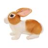 Cute Rabbit Plush Toys Simulation Wild Rabbit Dolls Stuffed Soft Cartoon Animal Pillow Nice Home Decoration Gift