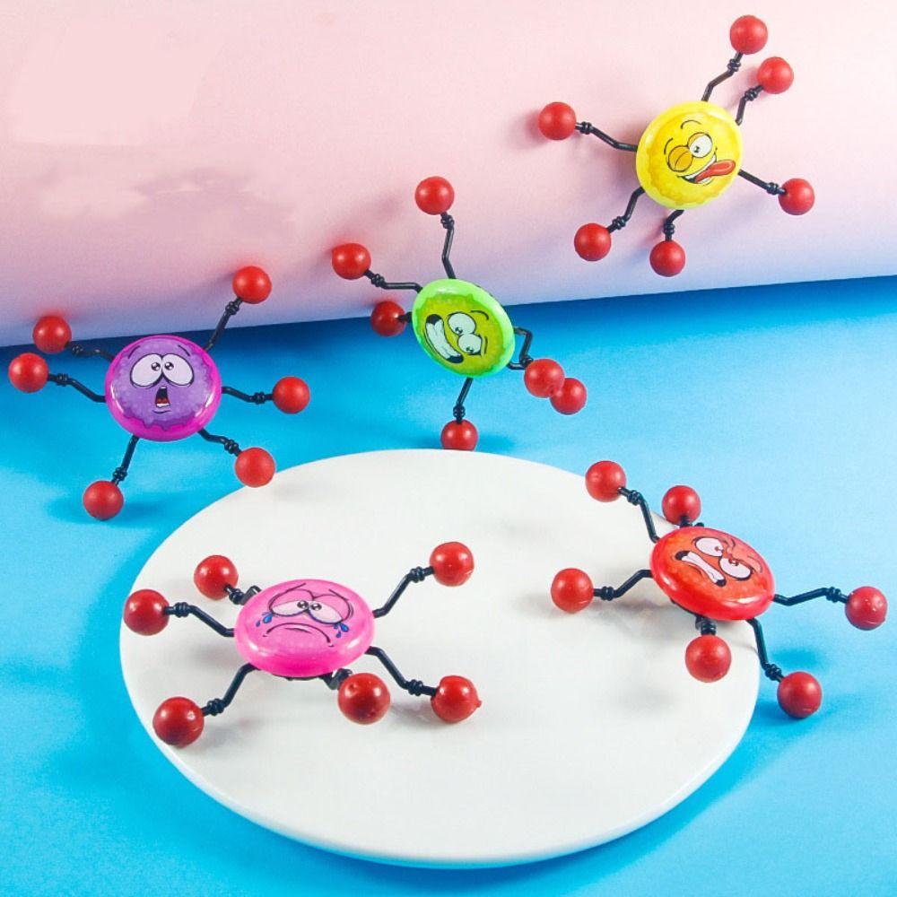 Stress Relief Sticky Wall Climbing Easy To Stick on Wall Spider Hand Throw Toy   Relieve Boredom