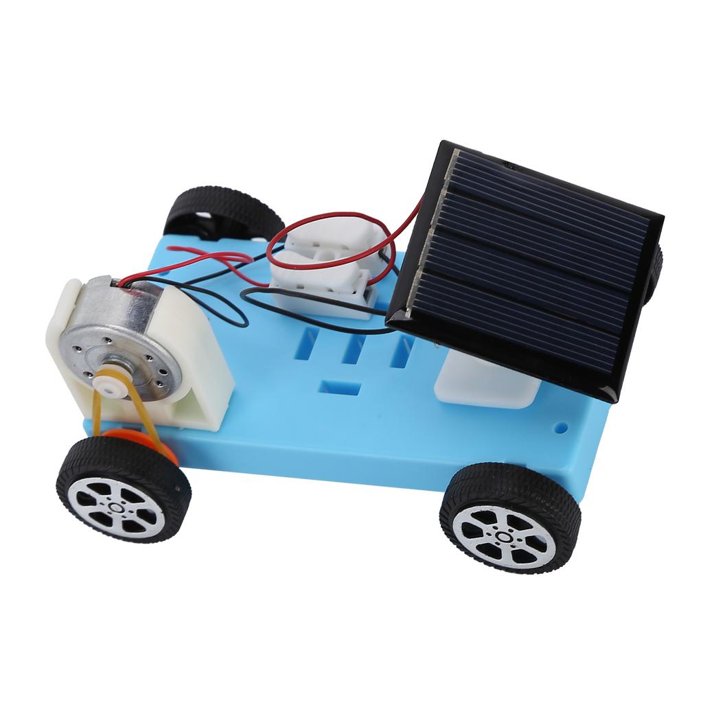 Игрушечный автомобиль на солнечной энергии DIY Kit Обучающая игрушка Научная экспериментальная игрушка для мальчиков и девочек-подростков