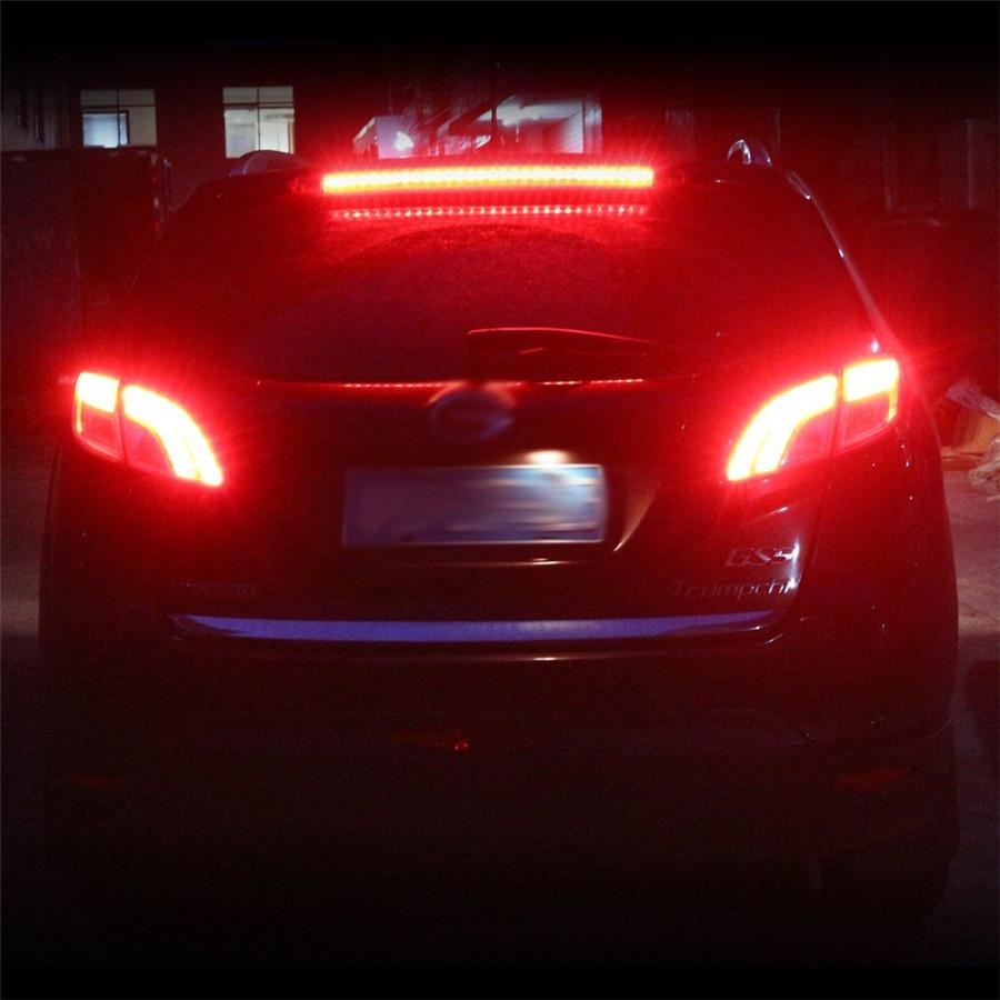 2 шт. 1157 BAY15D Красная светодиодная лампа Автомобильный стоп-сигнал 80 Вт Стоп Поворот Задний фонарь 12 В