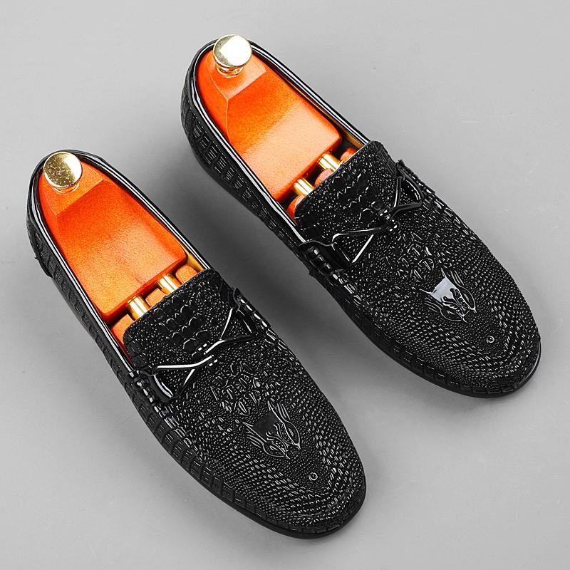 Обувь ручной работы Talian из натуральной кожи, высококачественные мокасины, мужские повседневные туфли, высококачественные мокасины, деловая обувь для мужчин