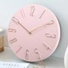 3D цифровые скандинавские простые настенные часы 8 дюймов бесшумные, не тикающие, модные настенные часы без сверления для кухни, спальни, кабинета