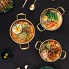 Deepened Noodle Cooker Double Handle Stew Pot Multipurpose Korean Ramen Pot  Hotpot