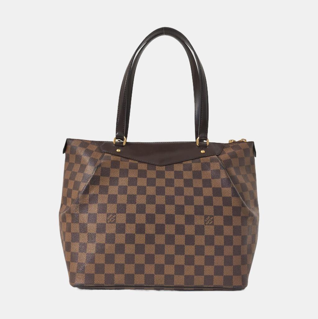 [Pre-Owned] Damier Canvas Large Tote Shoulder Bag - Good #YR2F2W