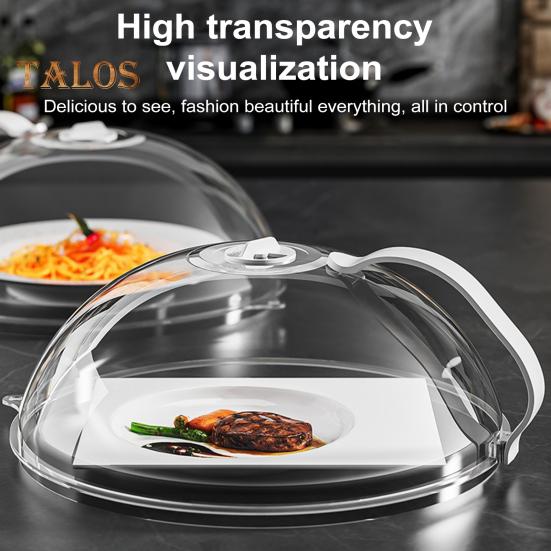 Крышка от брызг в микроволновой печи, термостойкая крышка от брызг, не содержащая бисфенол А, прозрачная крышка с регулируемым вентиляционным отверстием и ненагревающимися ручками, защита от брызг пищи