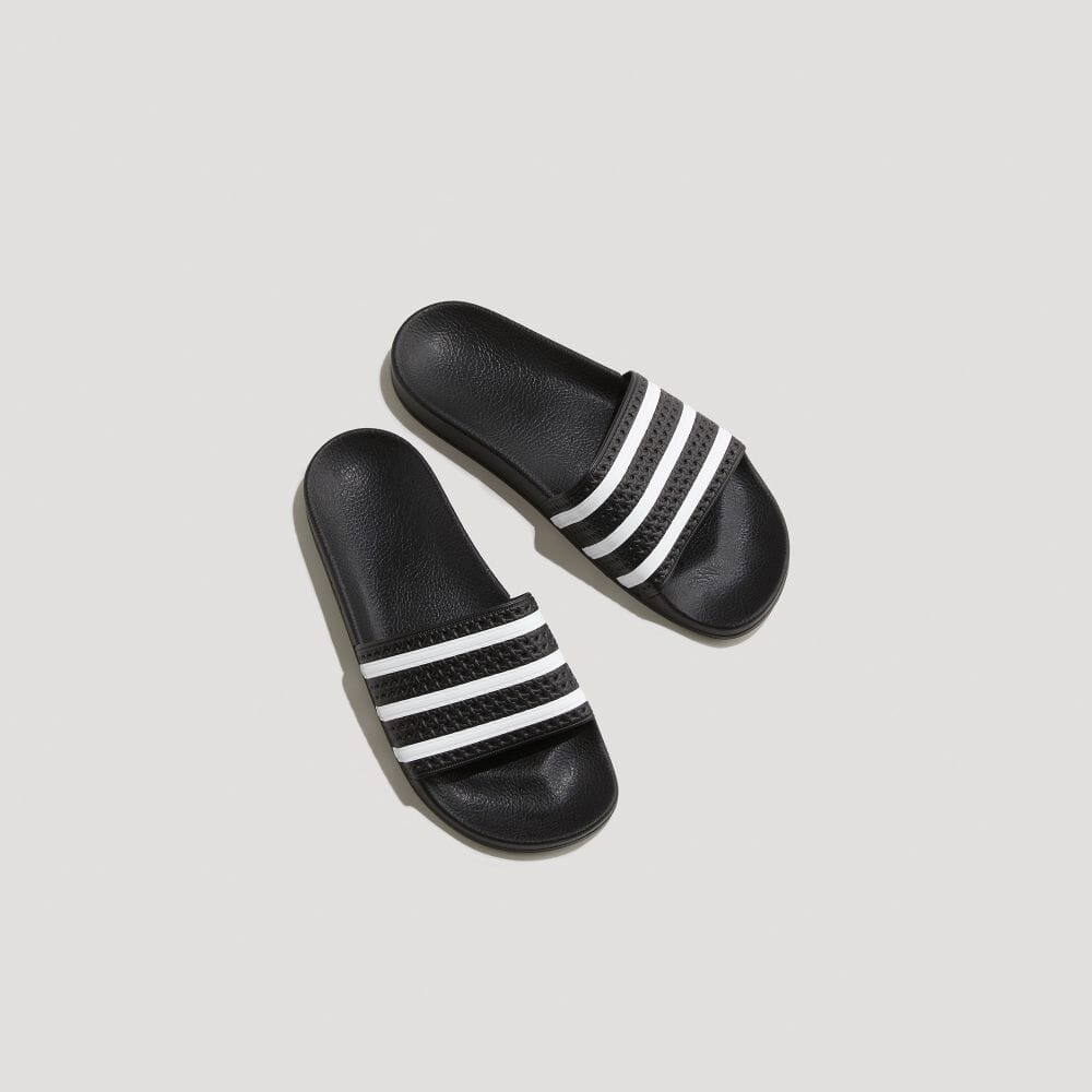 Adidas ADILETTE Core Black Sandals Slide Unisex ORIGINALS 280647 Core Black/White/Core Black
