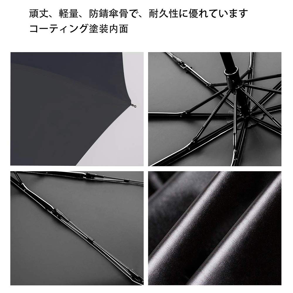 Складной автоматический УФ-зонт, полностью складной, с УФ-водой, как для солнечной, так и для дождливой погоды, удобный для хранения, подарочный зонт на день, одним нажатием открывается/закрывается,