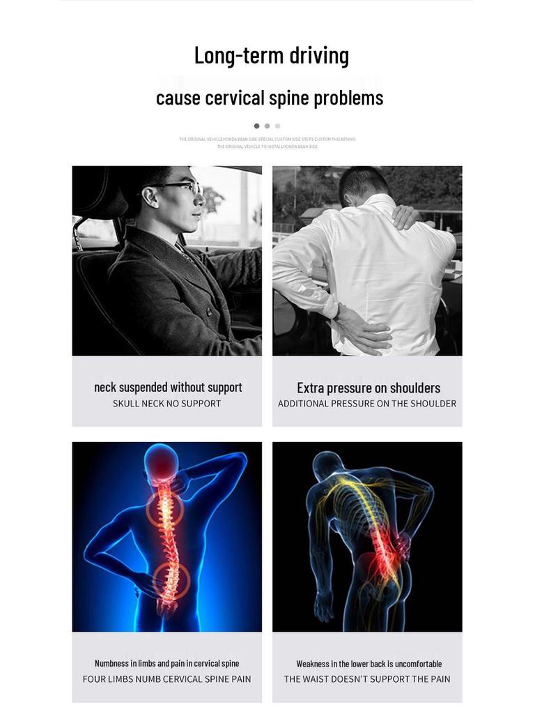 Buick & Maybach Neck Pillow & Lumbar Support for Envision, Enclave, Regal, Excelle & More