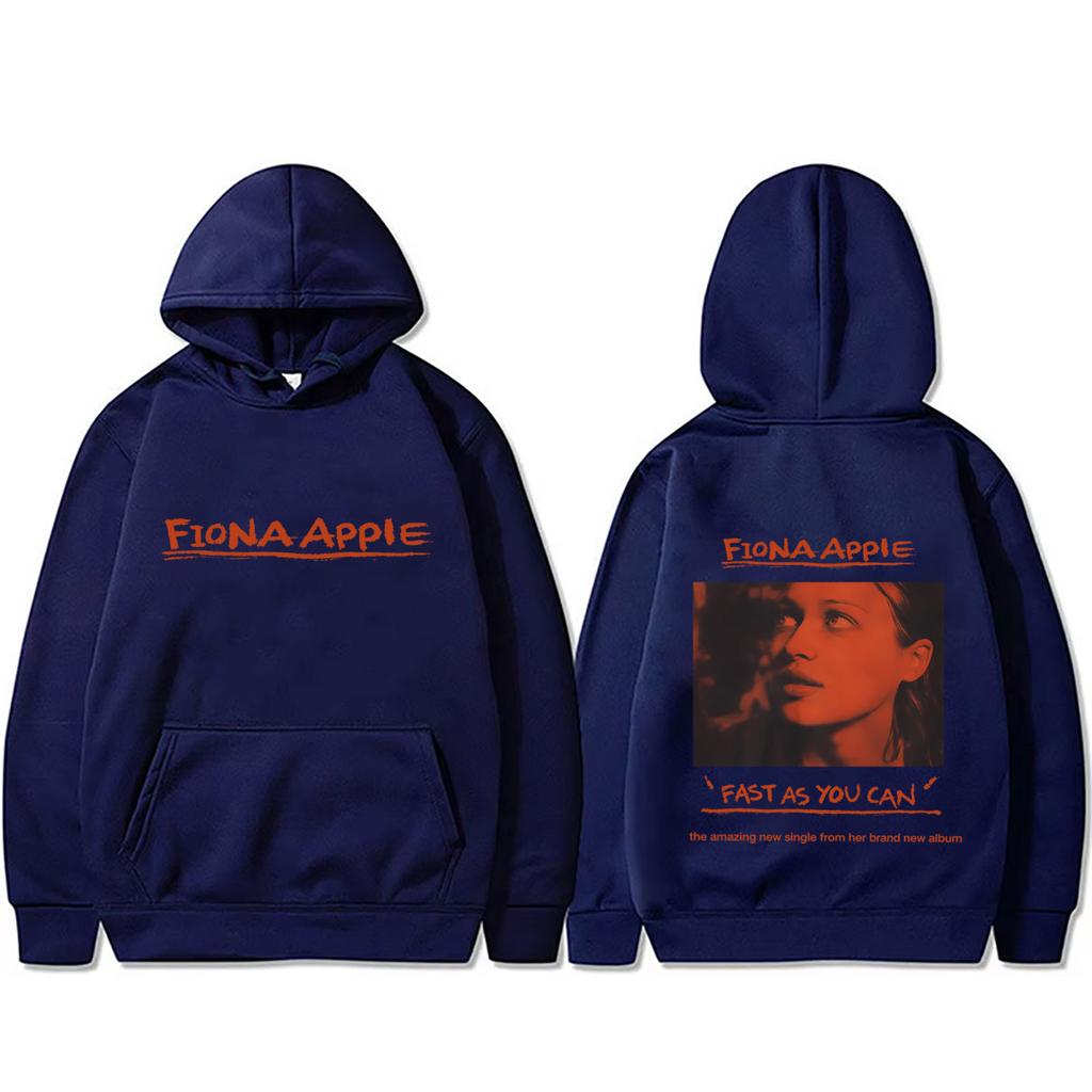 Fiona Apple When The Pawn Быстро Как Можешь Худи с Графикой Альбома Мужчины Женщины Хип-Хоп Оверсайз Пуловер Мужские Худи