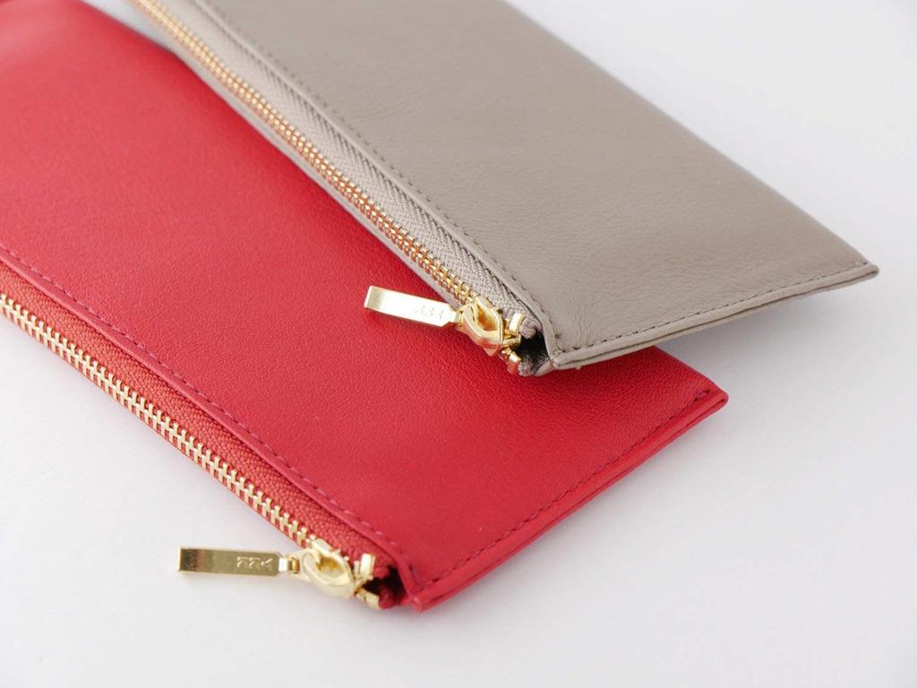 Плоская ручка OSL сероватый Чехол-слип-он, кожа, синий, OSL-1802 Слип-он