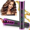 Automatic Curling Iron,Cordless Curling Iron, Portable Anti-scald Curling Iron with LCD Display, 6 Temperature and Timer Settings