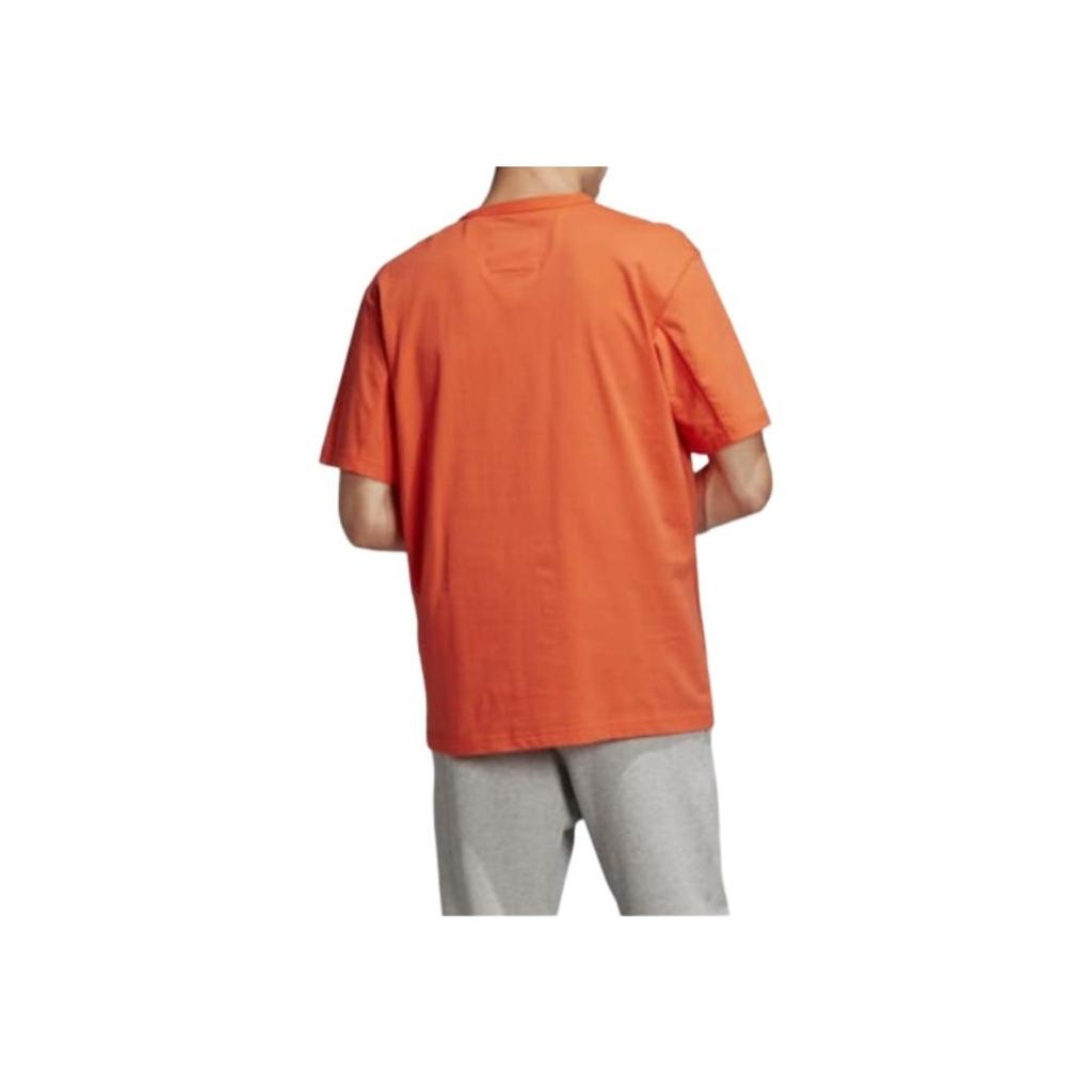 Adidas Мужская футболка с короткими рукавами и принтом трилистника Originals, оранжевая DV1925