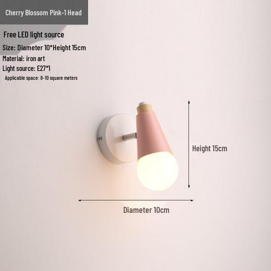 Современный скандинавский настенный светильник: Стильное освещение для спальни, гостиной, бара или лестницы