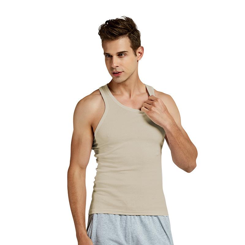 Men’s Cotton Fitness Vest - Spring/Summer