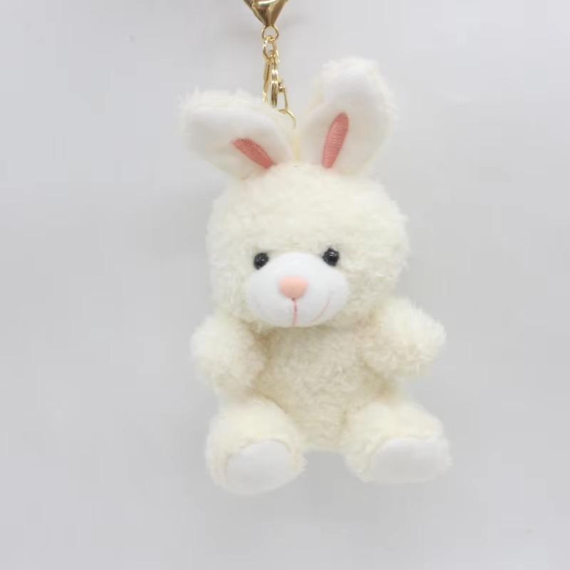 Плюшевый брелок 1 шт., мини-подвеска в виде медведя, куклы-девочки с брелком, игрушка в виде животного, сумка для подвешивания, украшение, подарок на день рождения, маленькие куклы