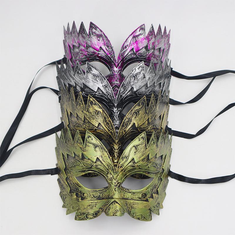 Halloween Cosplay Eye Masks Retro Dance Half Face Party Masquerade Party Supplies Props