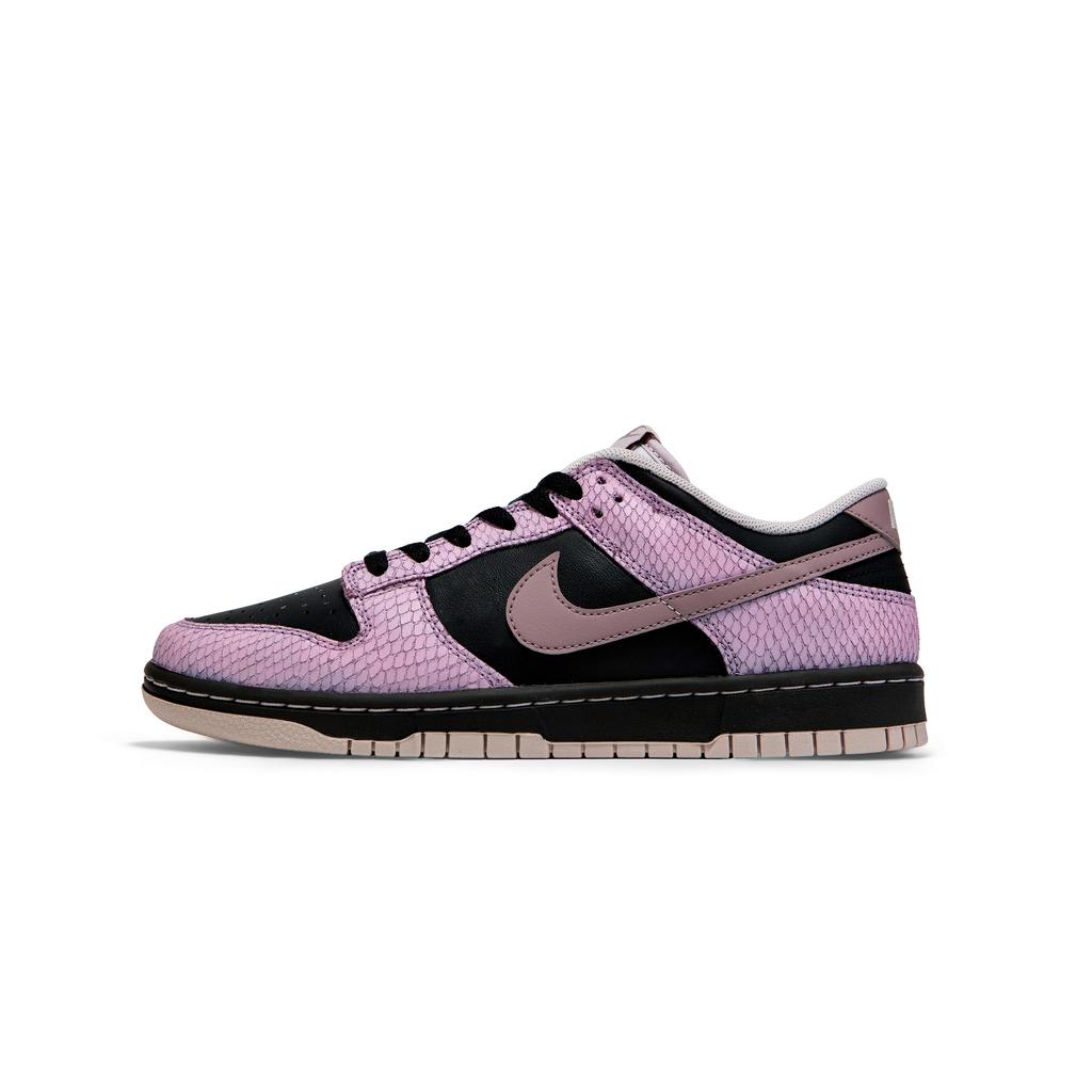 Nike Dunk Abrasion Resistant Abrasion Resistant Low top Skateboard Shoes Unisex Black Pink HV6932-299(Team1326-)
