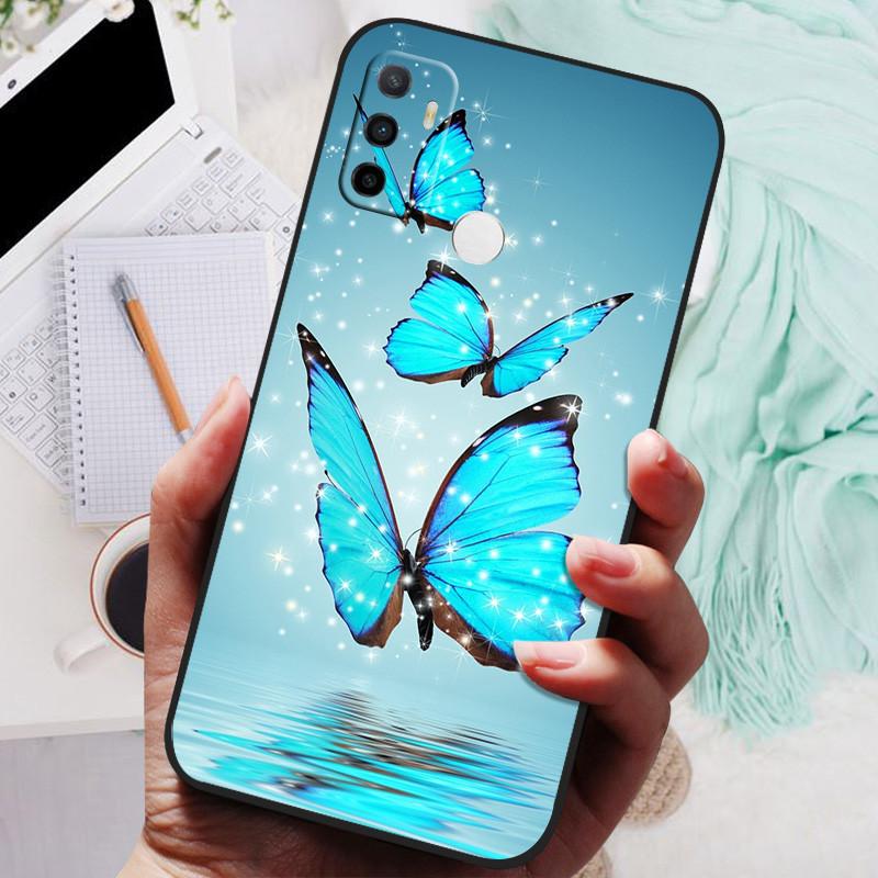 Чехол для OPPO A32 A53 A53S 2020, Чехол для телефона OPPO A15 A15S A35, Силиконовый мягкий задний чехол со львом и волком, Защитный чехол A53 2022