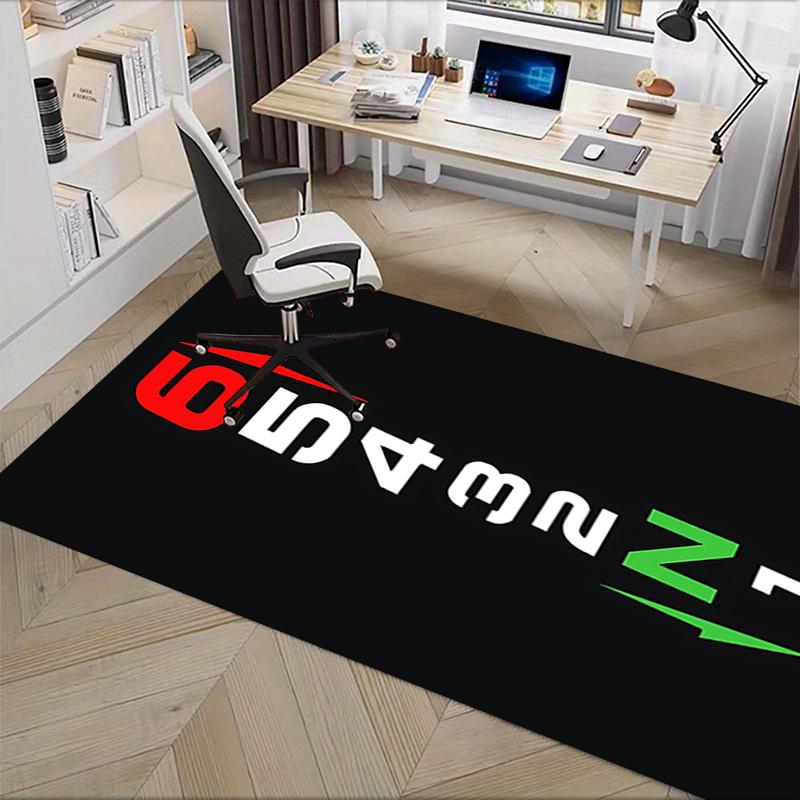 Numbers Office Carpet Chair Mat Large Desk Mat for Home Decor, Sofa Rug, Office Flooring, Gift Idea, Suitable for Bedroom, Living Room, and All Rooms