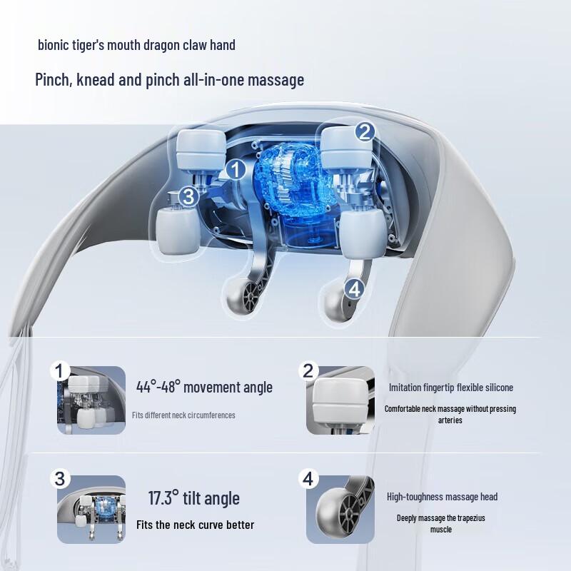 HAIER 6D Массажер для плеч и шеи с функцией разминания