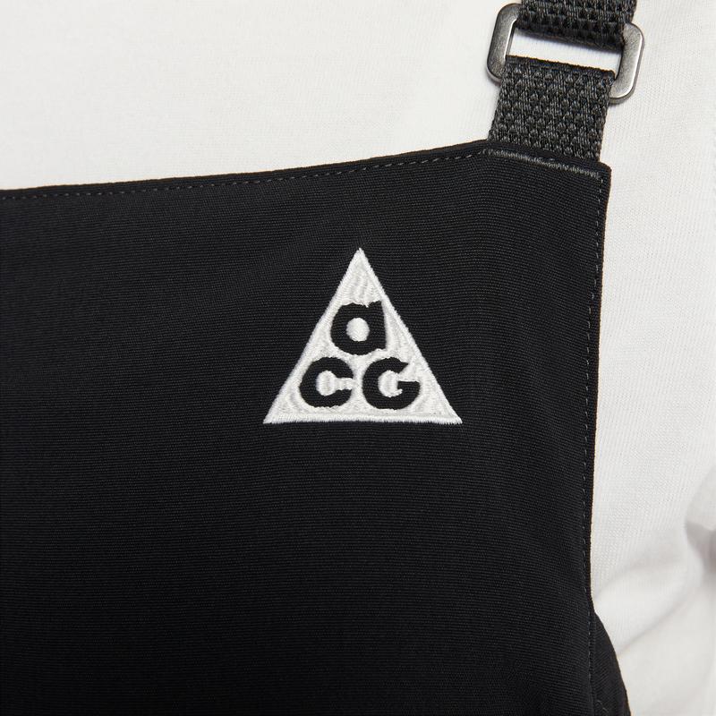 Nike ACG Платья-комбинации Женские 010 Черный/Угольно-черный/Горный белый Умеренной длины HV1101-010