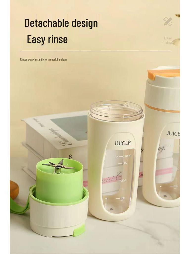 Портативная многофункциональная соковыжималка для студентов и домашнего использования