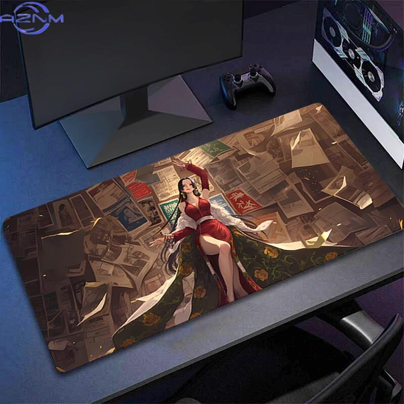 Mouse Pad One Piece Anime Kawaii Gaming Accessories PC Computer Keyboard Gamer Durable Desk Mat Alfombrilla Xxl Mousepad