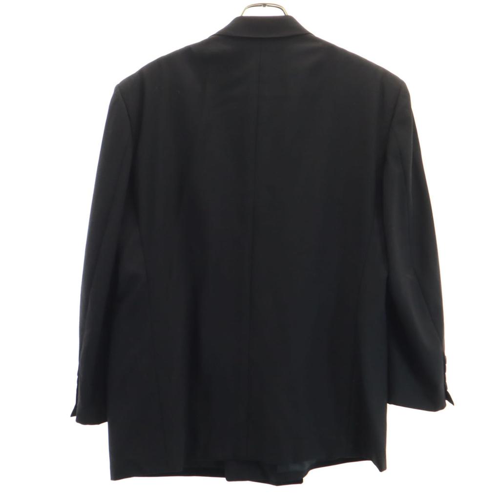 Givenchy Шерстяной пиджак 90-х годов, винтажный, приталенный, BE3, черный, мужской, б/у