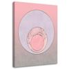 Печать на холсте Розовый круг