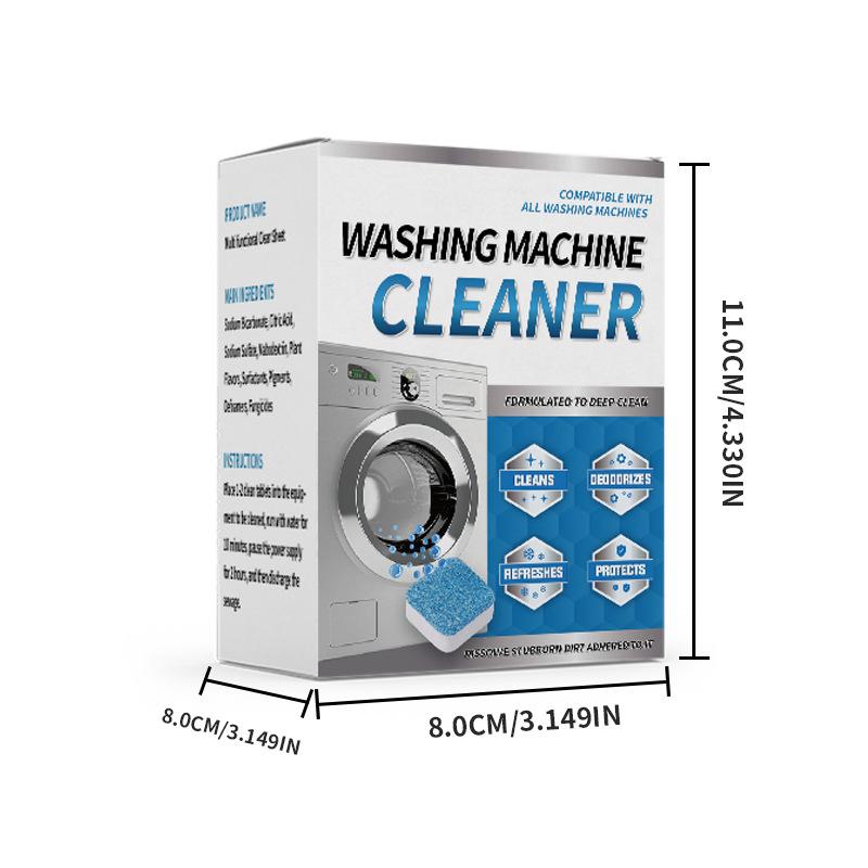 12 шт. Таблетки для чистки стиральной машины шипучие удаляют мицеты дезодорант чистящее средство таблетки удаляют грязь стиральный порошок