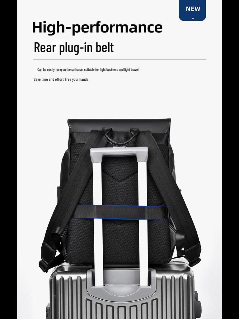 Мужской повседневный рюкзак большой вместимости - сумка для ноутбука в студенческом стиле для мужчин и женщин