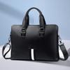Briefcase, Business Commuter Bag Men's Bag Top-grain Cowhide Men's Handbag