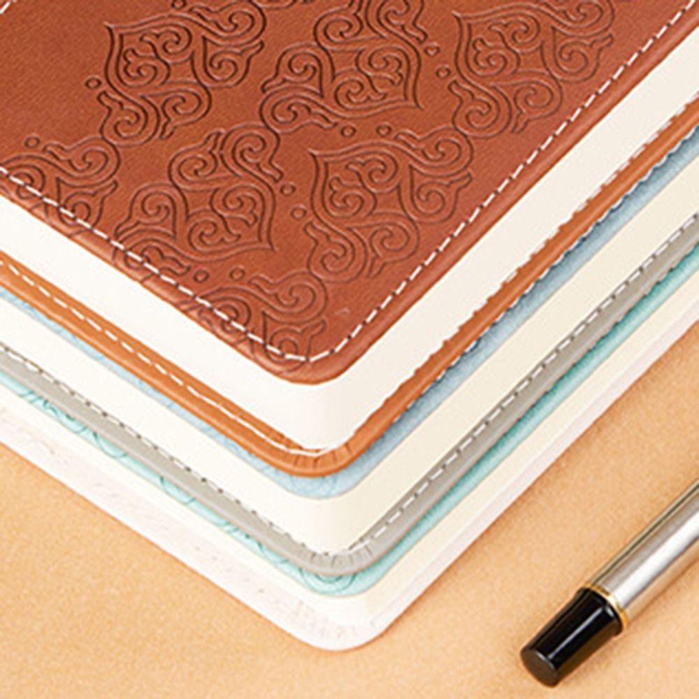 Thickened Business Office Notebook PU Leather Cover Diary Notepad New A5 Notebook Stationery