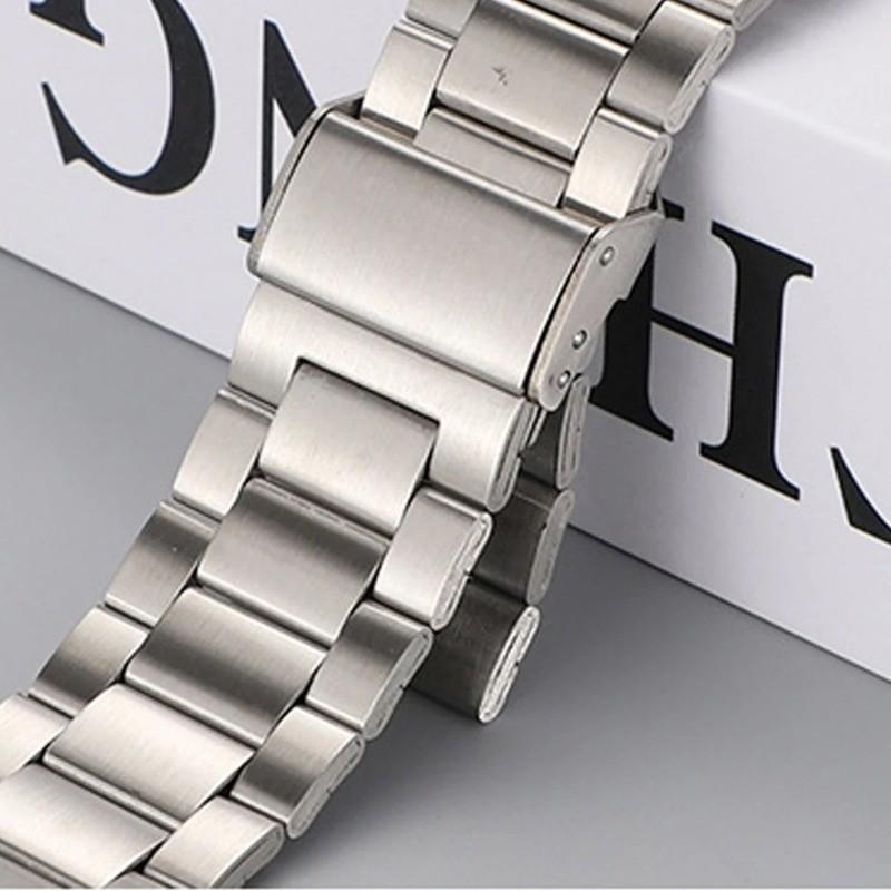 Stainless Steel Strap Bracelet for Apple IWatch Series 10 46m/42mm Ultra 2 49mm Watchband for IWatch 10 9 8 7 6 5 4 SE45mm 44mm 41mm 40mm 38mm
