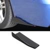 2Pcs Carbon Fiber Car Side Skirt Spoiler Rocker Splitters Anti-Scratch Wings