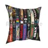 Vhs Collection Pillow Case Printed Home Soft DIY Pillow Cover Vhs Vcr s s Retro Movies Film Cinema