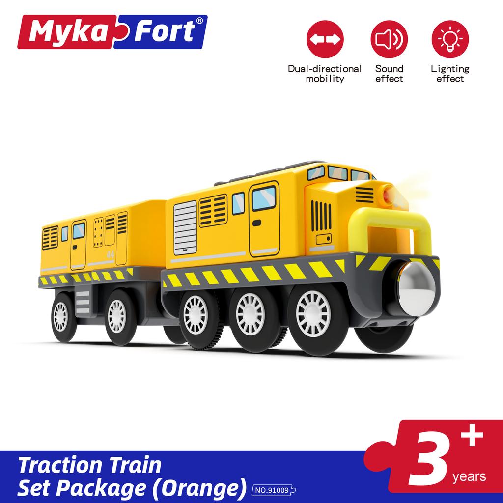 Электрическая железнодорожная машина детские развивающие деревянные трековые игрушки
