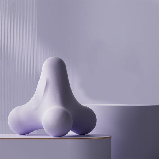 Ручной массажер для всего тела, 4-х ножная точка давления, глубокая боль в тканях, восстановление мышц, физиотерапия, инструмент для массажа плеч, рук, шеи, спины и ног