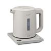 Doshisha Electric Kettle, Hot Water Senka, 1.0L, Anti-Tipping, Dial and Push-Button Operation, Gray, EKZ-102MSG
