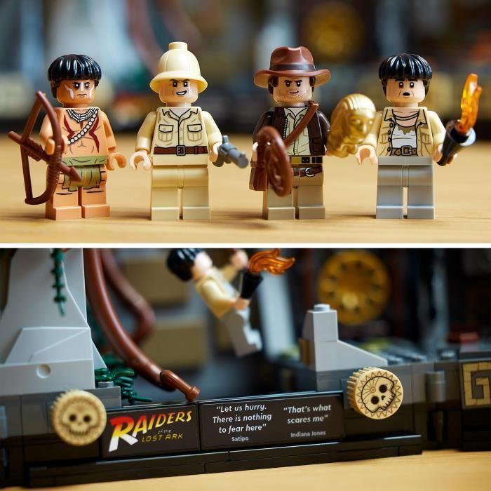LEGO® Indiana Jones 77015 Le Temple de l’Idole en Or, Maquette Adultes, Les Aventuriers de l'Arche Perdue