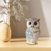 Статуэтка совы Yousheng Реалистичный вид Анималистическое украшение Коллекционная фигурка совы Домашний декор Аксессуар для офисного стола