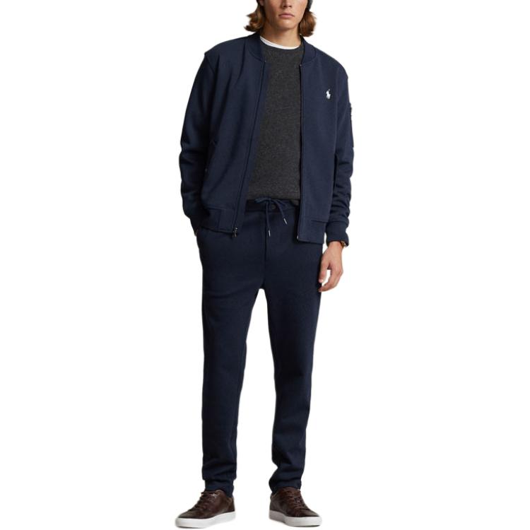 Polo Ralph Lauren FW24 Baseball Jacket Men's Dark Blue 710881521-003