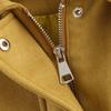 Women's Spring 2026 New, Fashion Casual Versatile Suede Effect Bomber Jacket